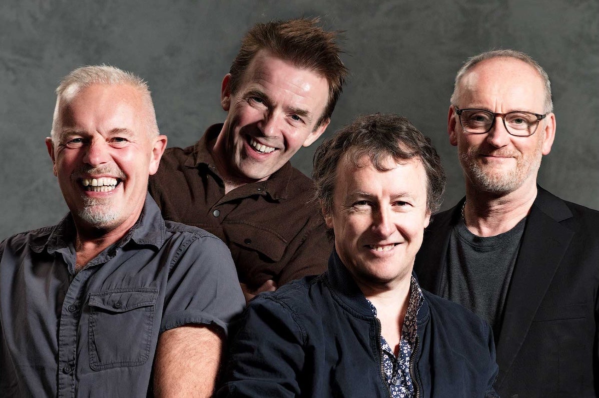 NCH Landmarks: Something Happens, group of 4 smiling men