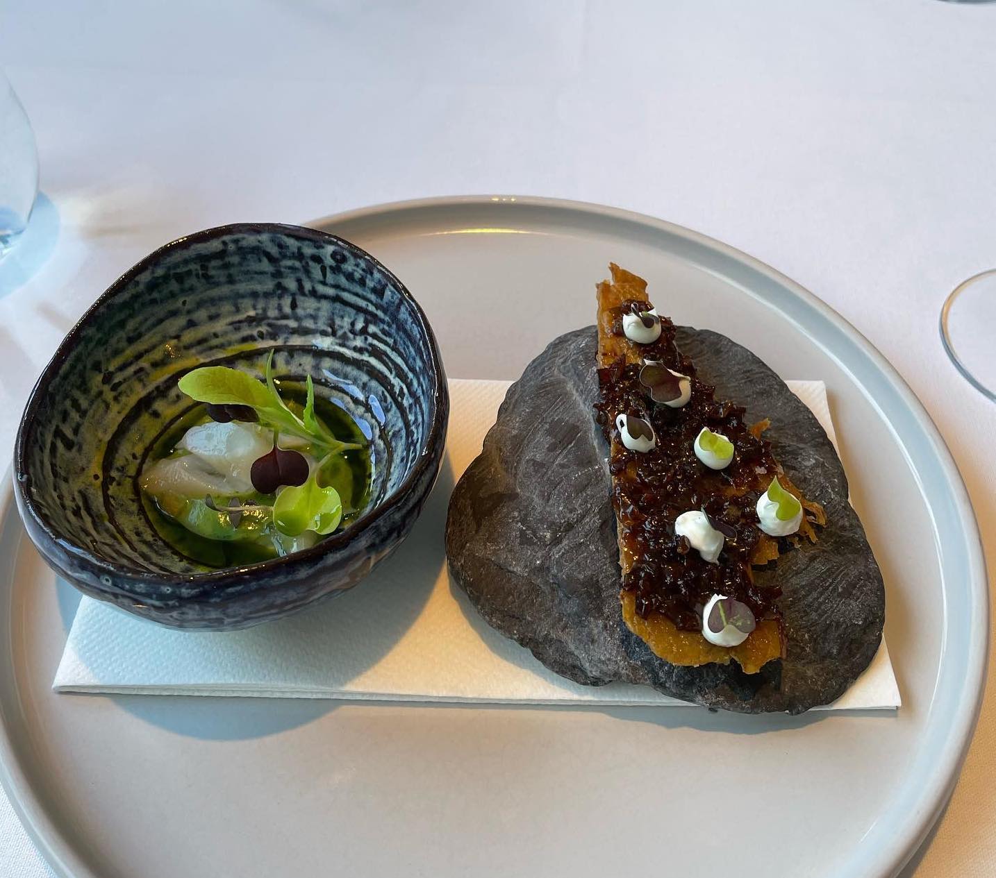 A dish from Bastion in Kinsale, Co Cork