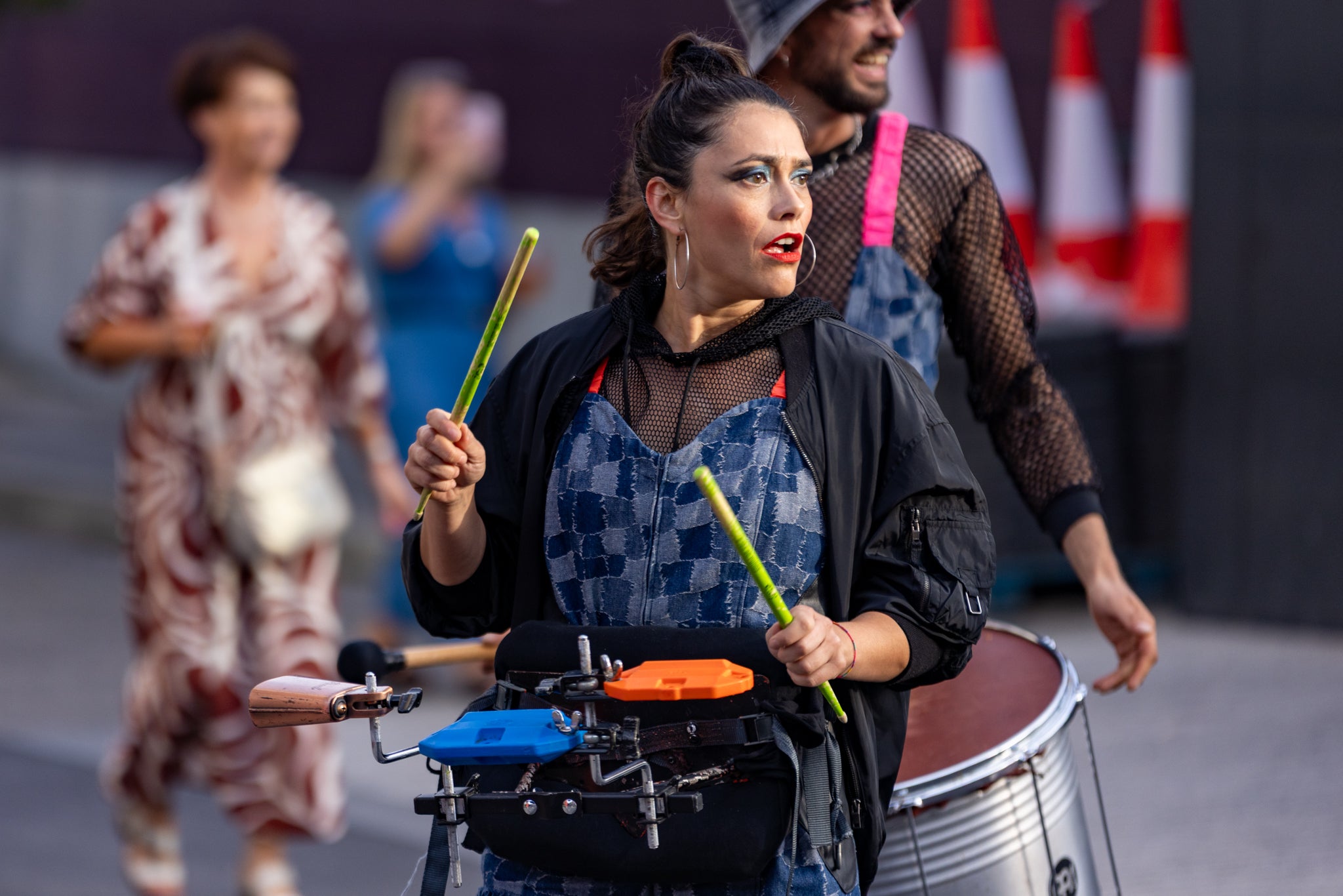 Spraoi Festival is presented in Waterford City, Ireland, on the first Weekend of August each year. It is a free event that attracts street performers, musicians, and audiences from around the world.