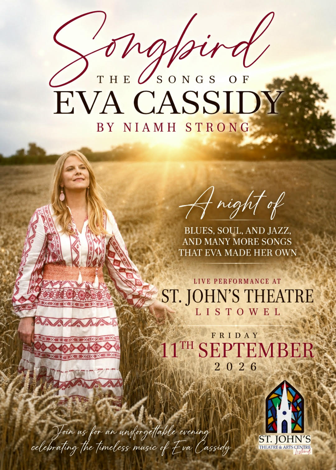 Niamh Cassidy sings the songs of Eva Cassidy