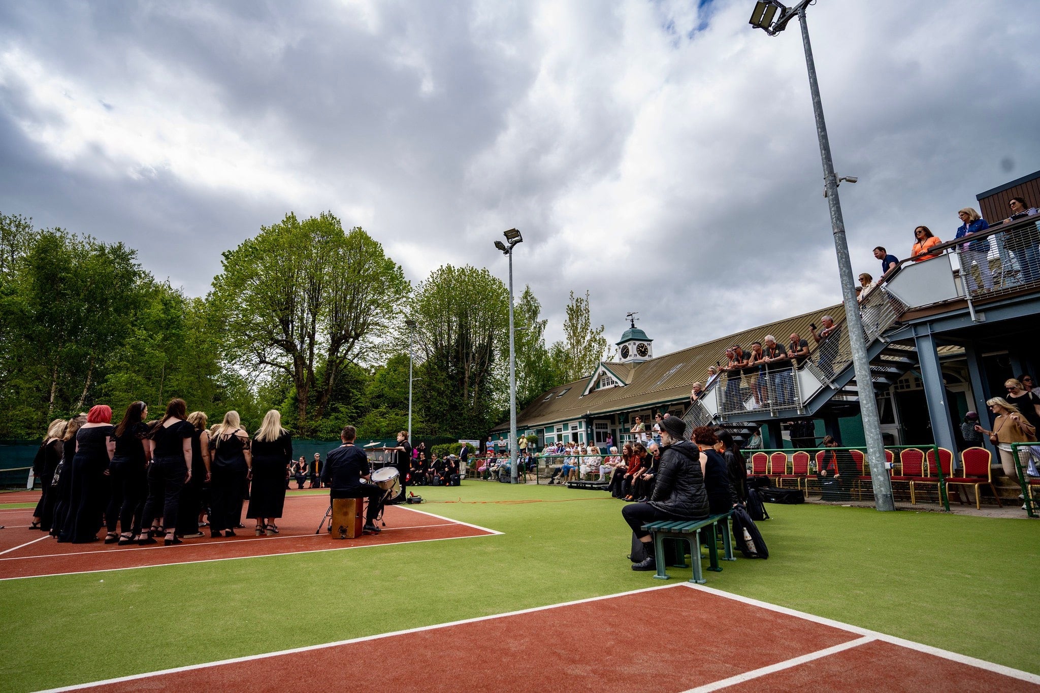 Cân Aderyn at Sunday's Well Tennis Club