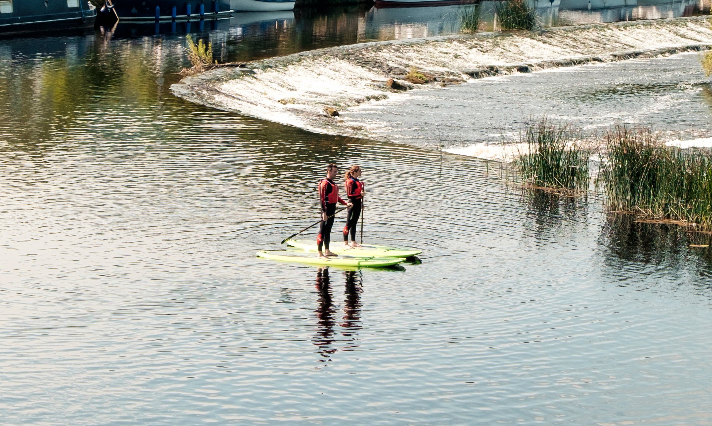 People SUPing in Co Kilkenny
