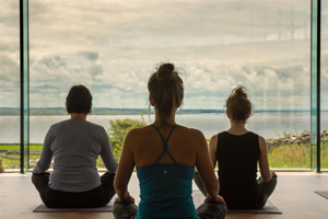Image of yoga class