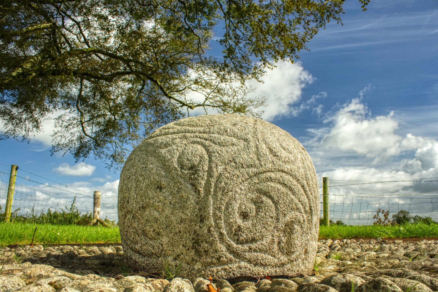 La Tène stone in Athleague, Co Roscommon