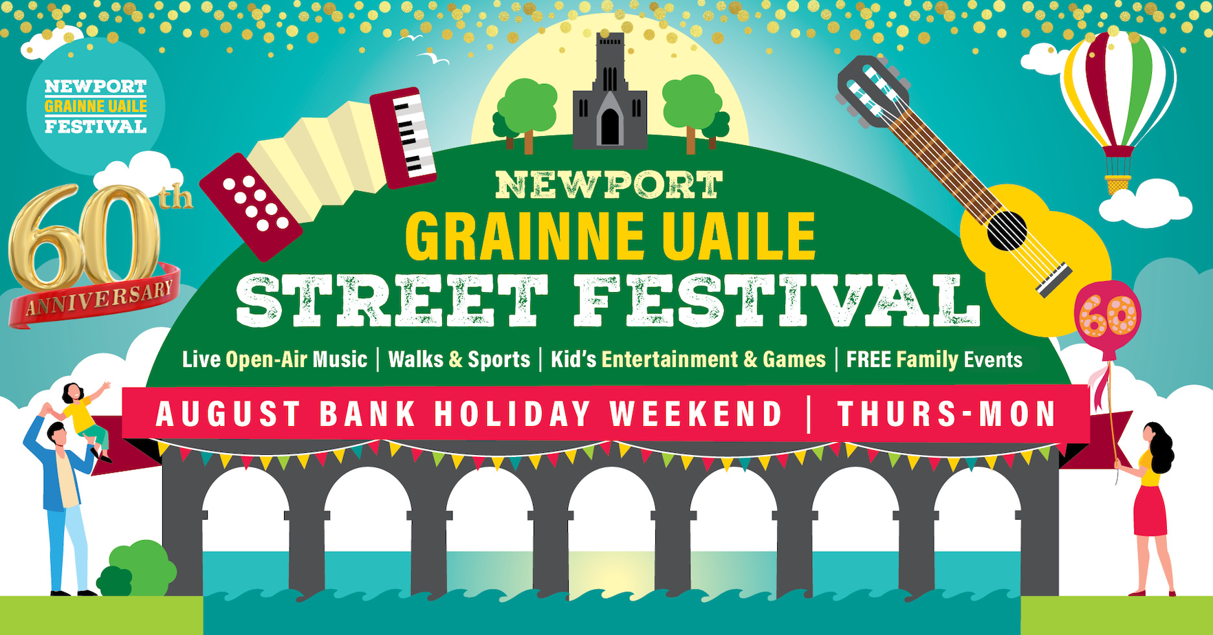 Poster for Newport Gráinne Uaile Festival 2026