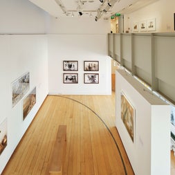 Photo Museum Ireland exhibition space viewed from an upper floor