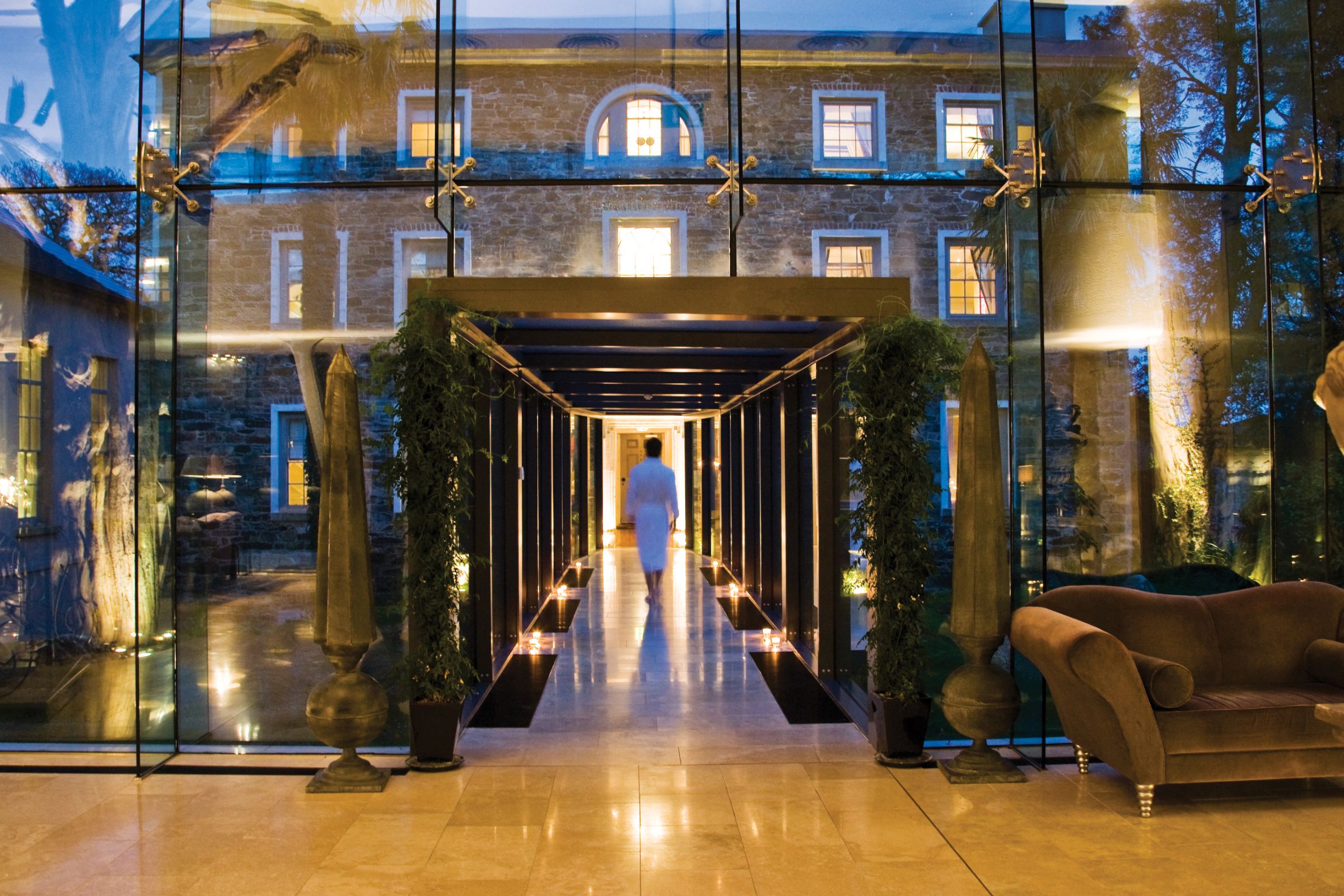 Chill out in the Monart's deluxe spa.