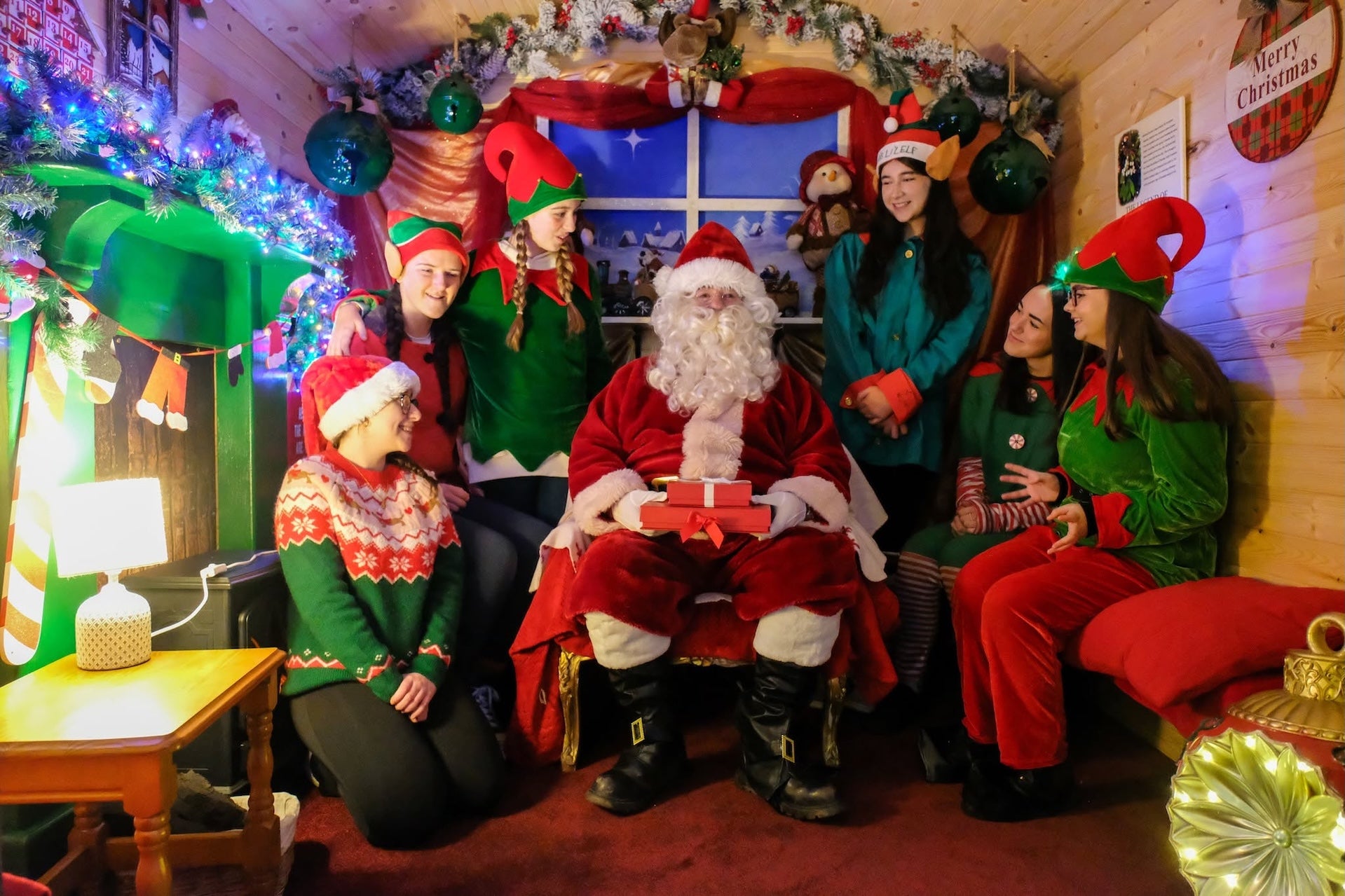 Santa's Underground Grotto at Arigna Mine