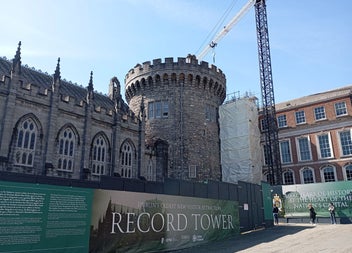 Outside Dublin Castle