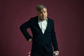 Comedian Tim Key with Loganberry Tour