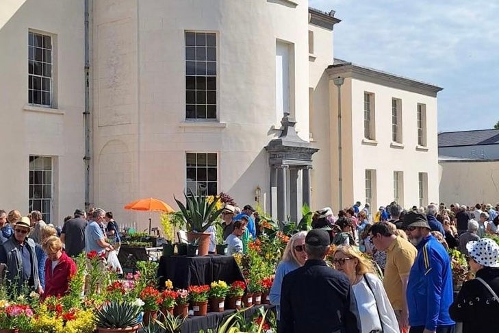 The Mount Congreve garden Festival underway