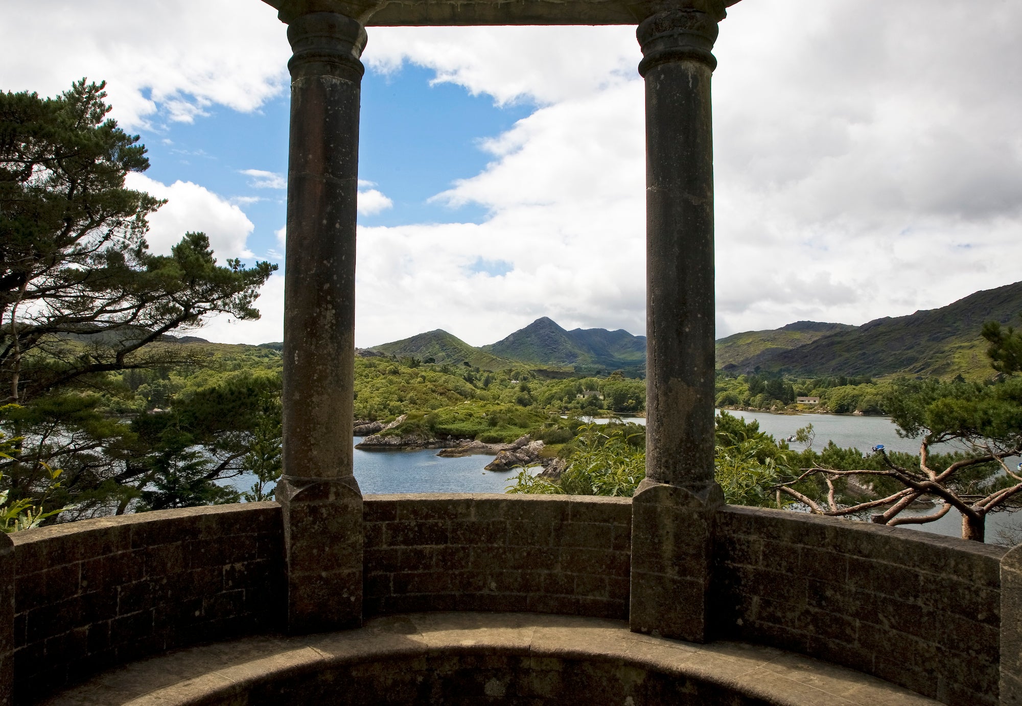 Garinish island in County Cork