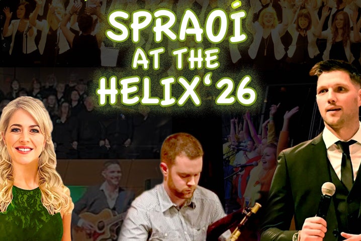 Spraoí at the Helix - March 16th