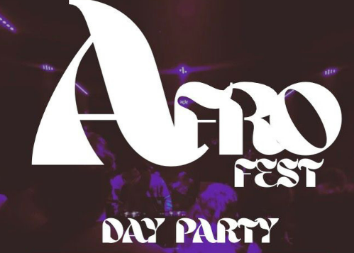Poster for Afro fest is an Afro beat event