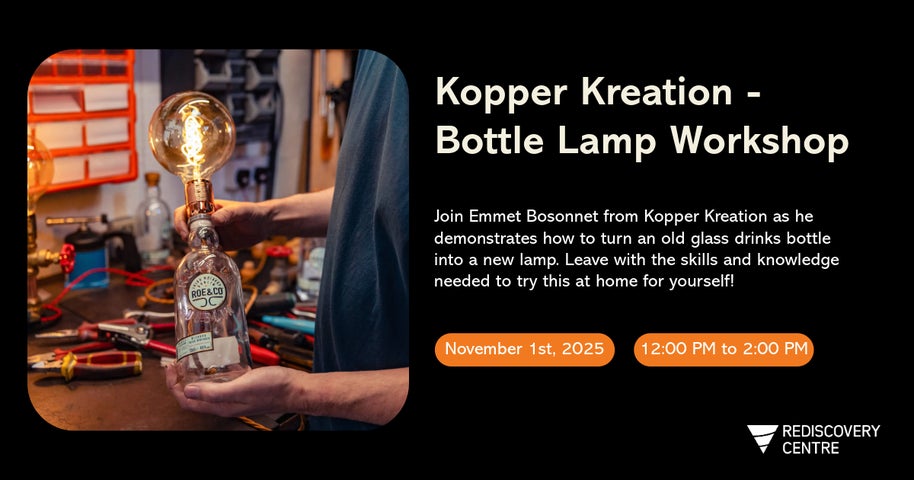 Kopper Kreation - Bottle Lamp Workshop