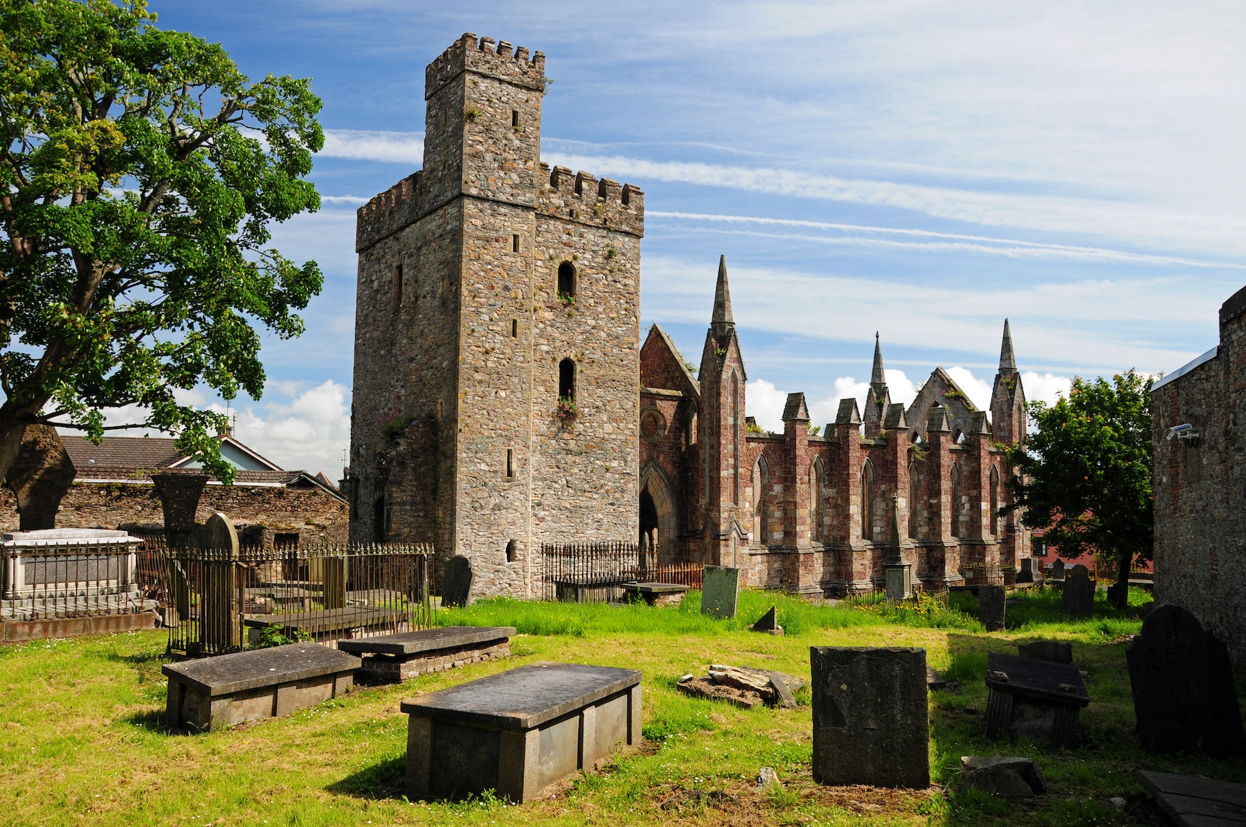 Exterior view of Selskar Abbey in Co Wexford