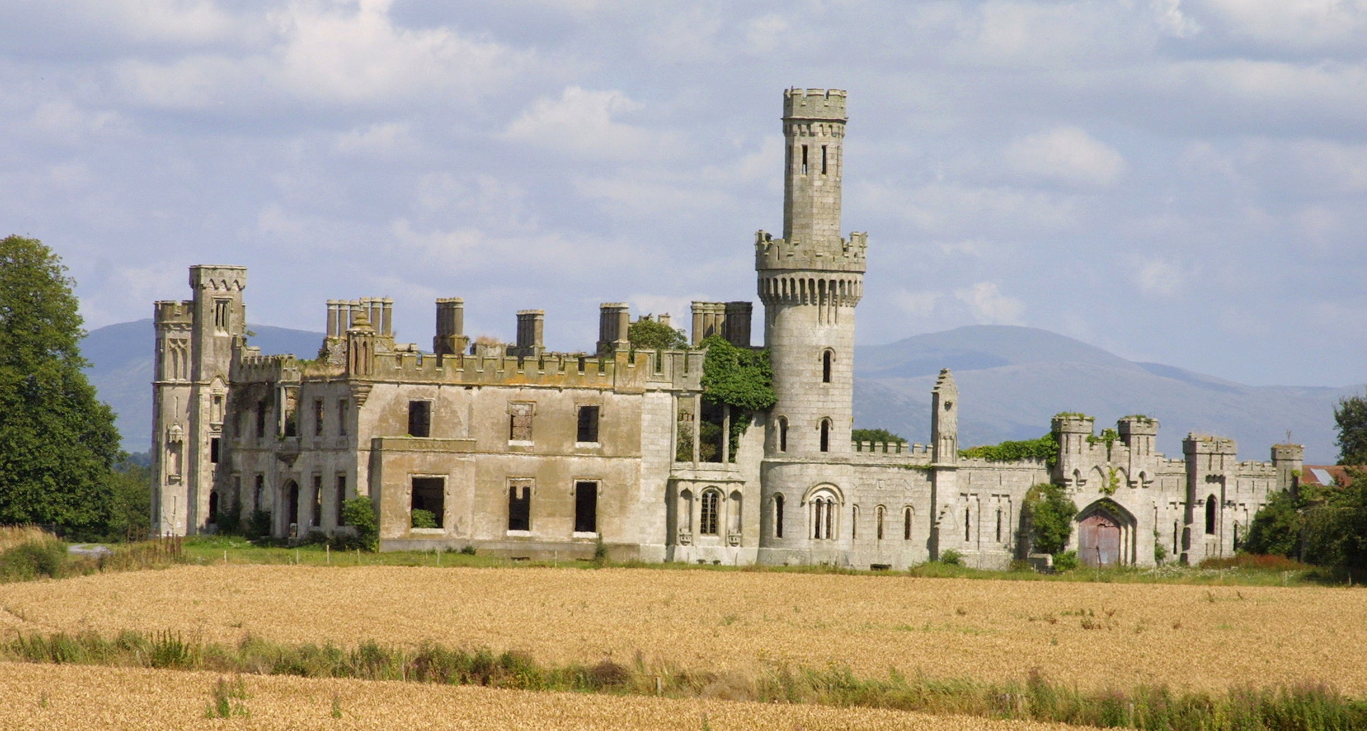 Ducketts Grove ruins in Co Carlow