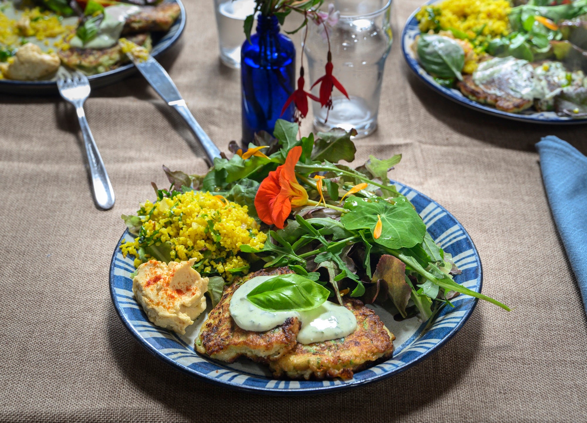 A meal from the Stone Barn Café on Clare Island, Co Mayo