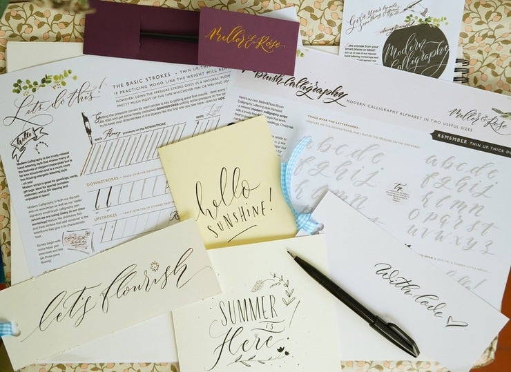 Kildare Street - Summer Calligraphy Workshop