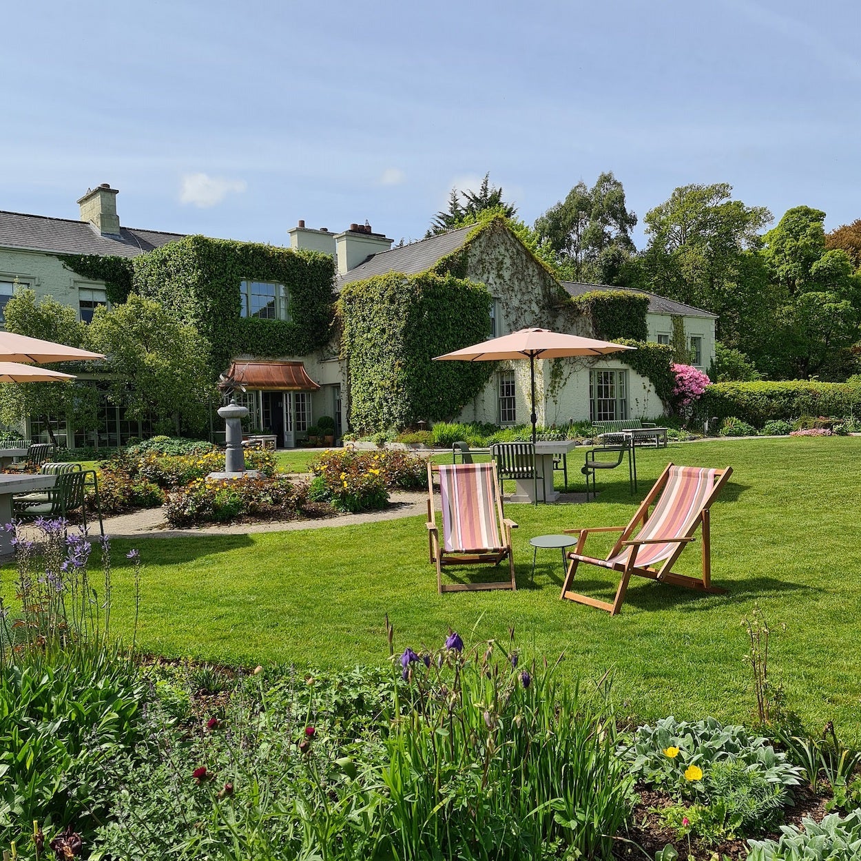 Exterior view of Gregans Castle Hotel in Co Clare