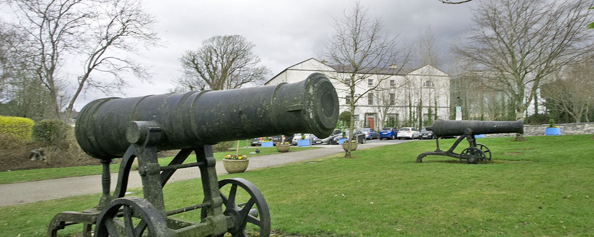 Galway History Tour cannons