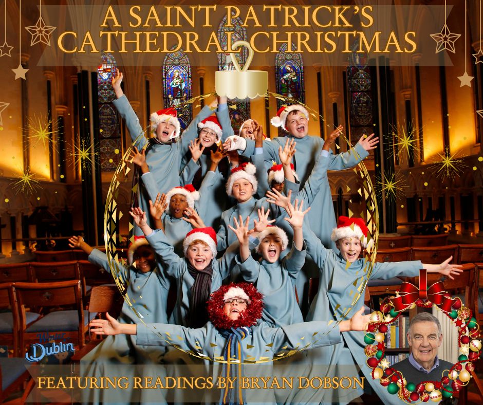Choir ready to perform at a Saint Patrick's Cathedral Christmas featuring Bryan Dobson