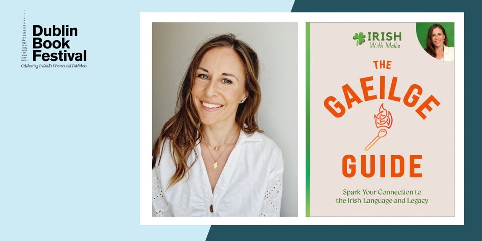 Mollie Guidera appearing at a Dublin Book Festival event