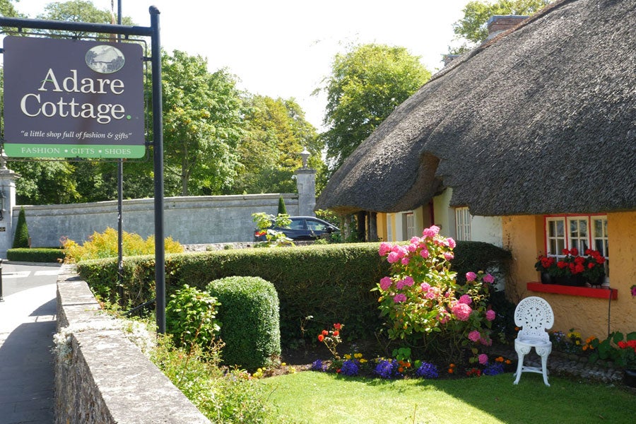 Adare Cottage shop front exterior