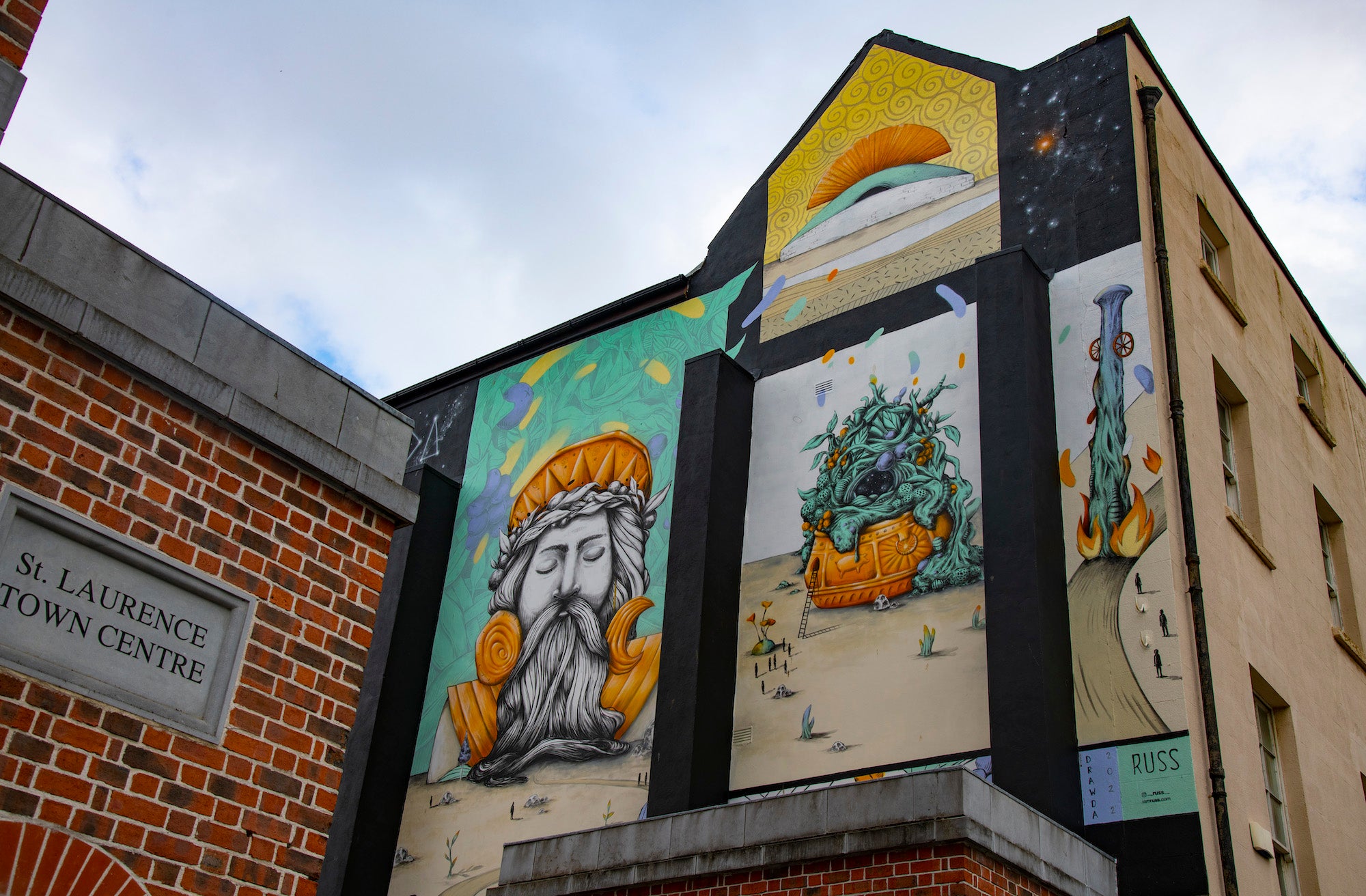 Street art in Drogheda, Co Louth