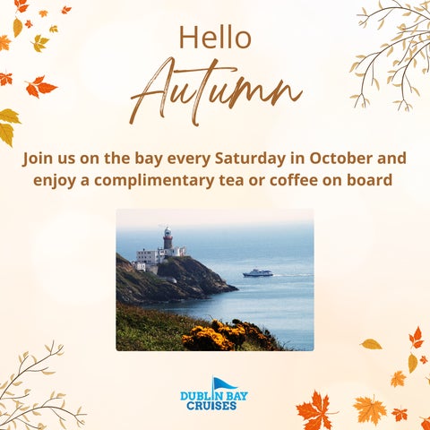 Dublin Bay Autumn-tea/coffee on board