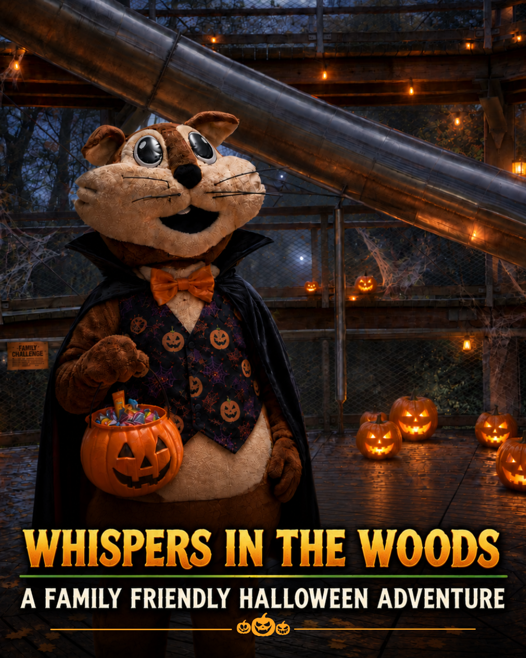 Whispers in the Woods – The Harvest Moon Hunt   This Halloween, Treetop Walk Avondale is getting a spooky makeover for Whispers in the Woods – a fun-filled Halloween treasure trail for the whole family!