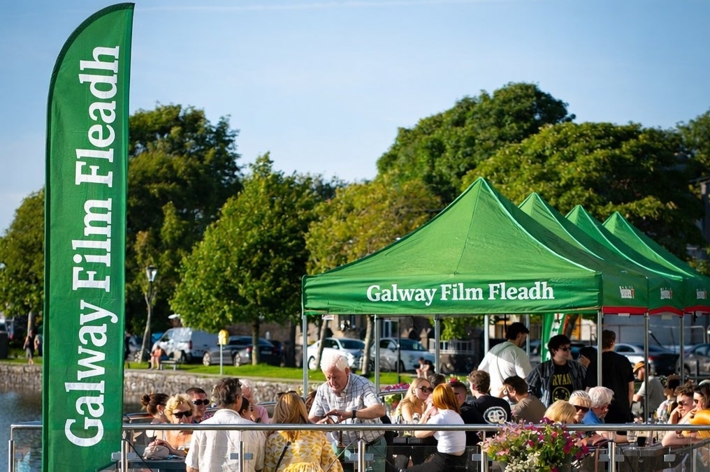 Galway Film Fleadh on the Corrib at the festival hub: Conor Healy