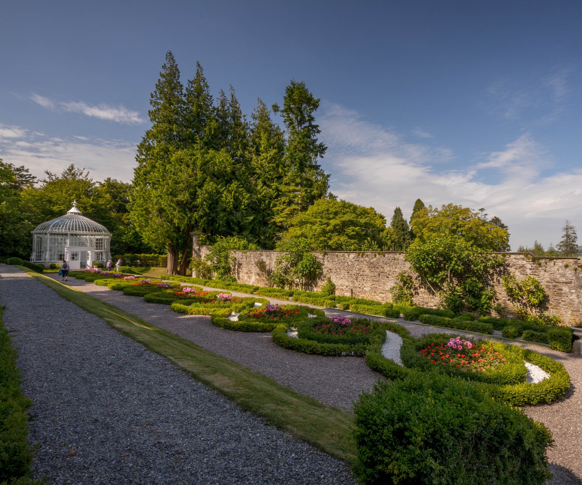 A view of the Woodstock Gardens and Arboretum