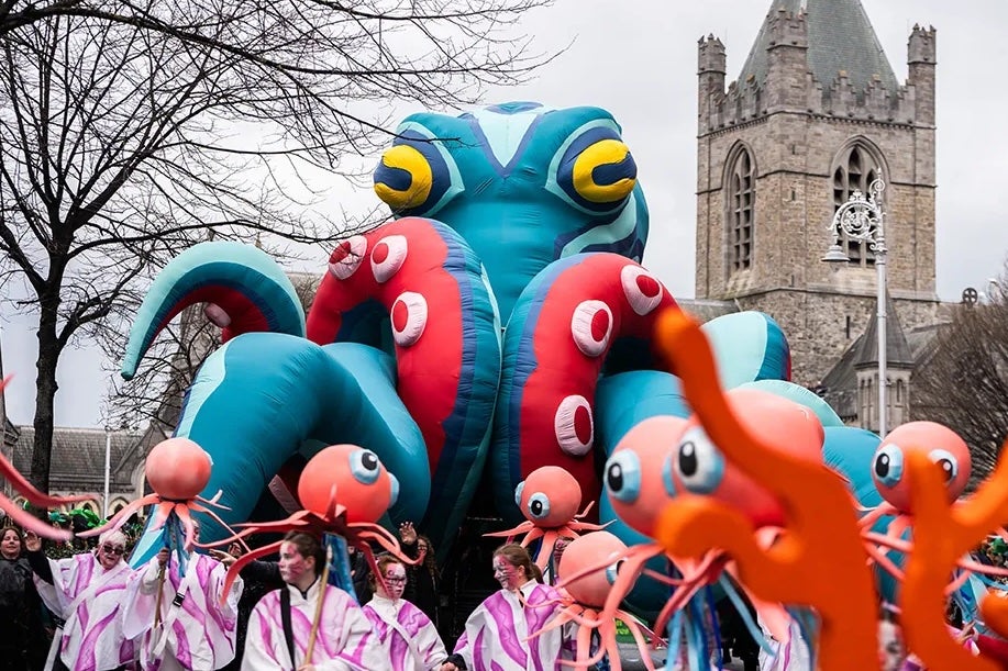 Image of St Patrick's Festival Parade Dublin