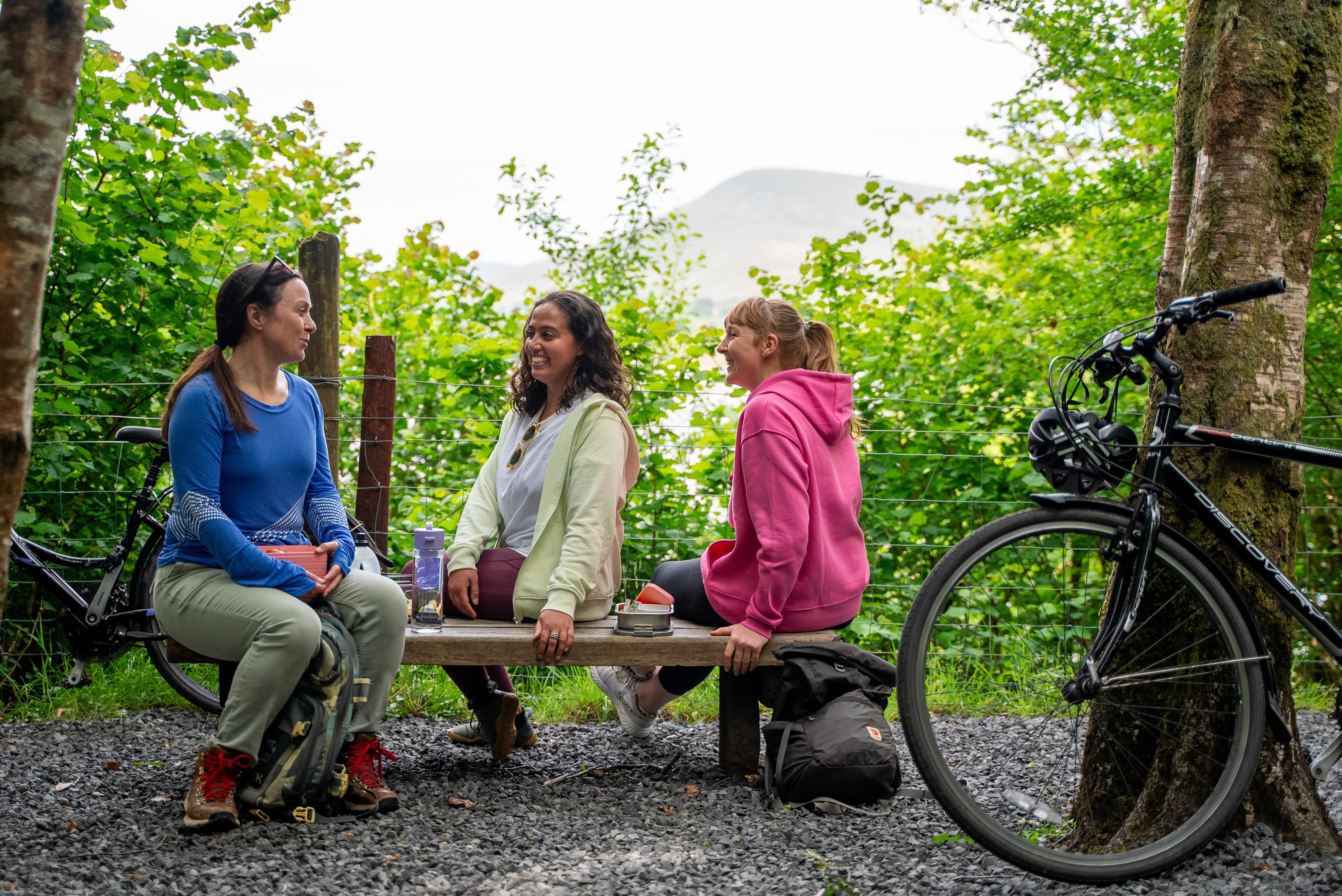 There are amazing places to eat along the greenways.