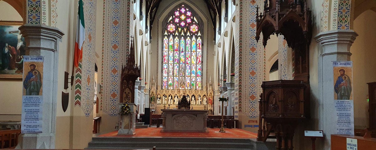 Altar in St Aidans Cathedral Enniscorthy County Wexford