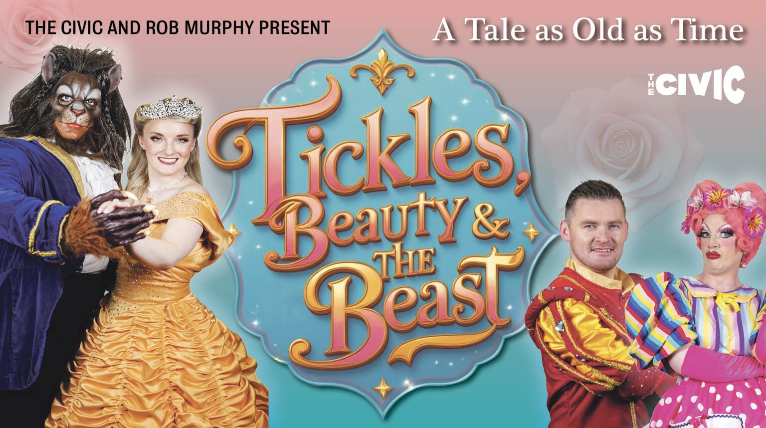 Tickles, Beauty & The Beast – The Civic Panto 2025