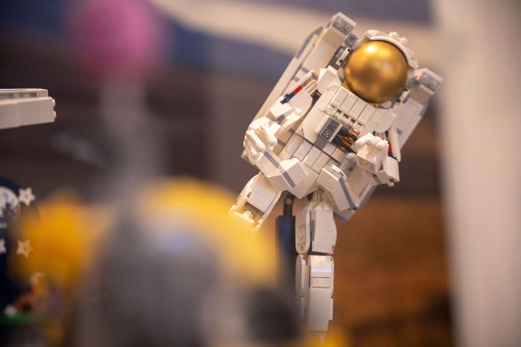 Lego workshop for children during Mayo Dark Sky Festival 2025