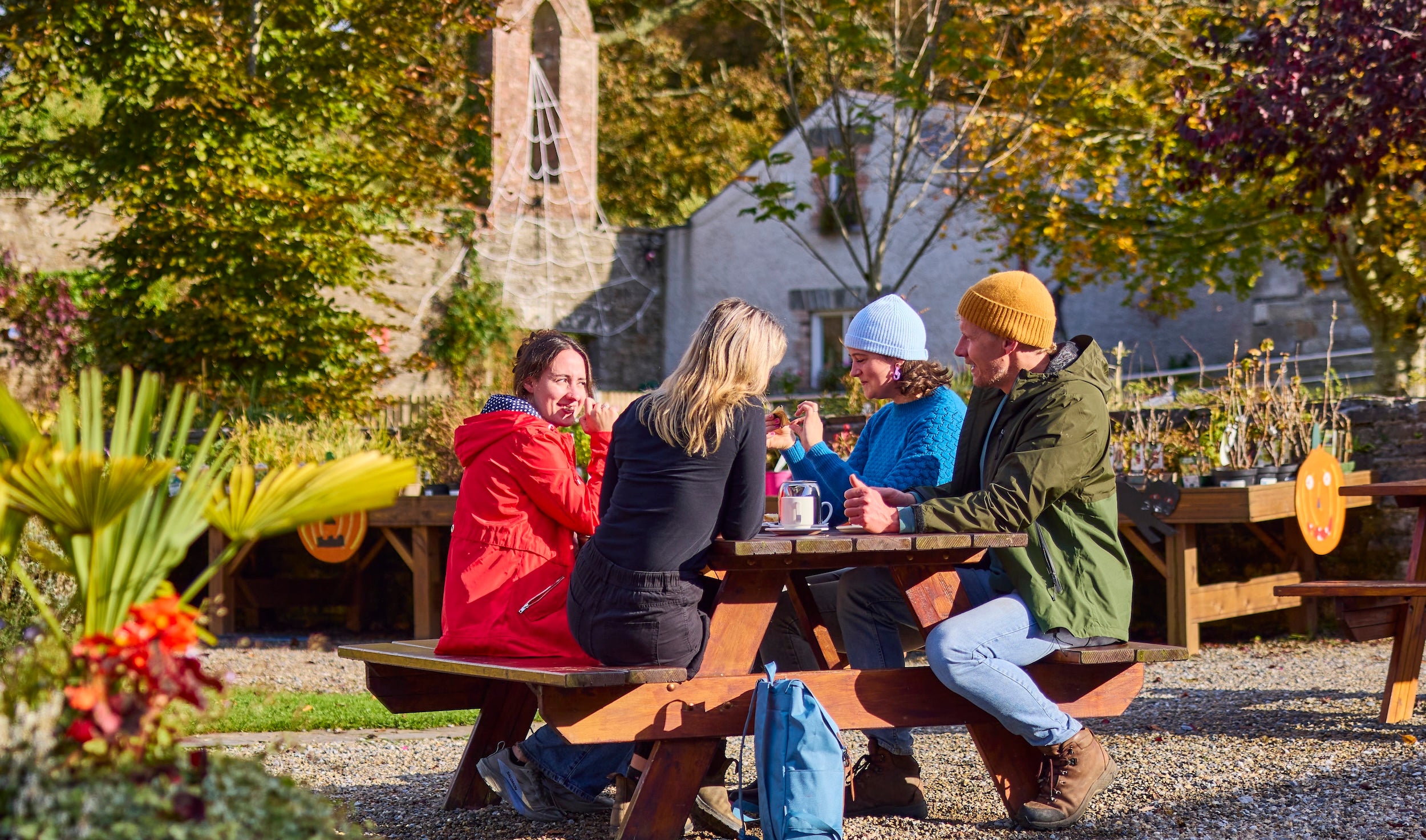 People at the Vandeleur Walled Garden and Visitor Centre in Co Clare