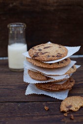 Christmas Chocolate Chip Cookies