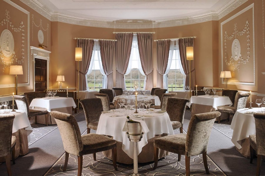 Dining area of the Lady Helen