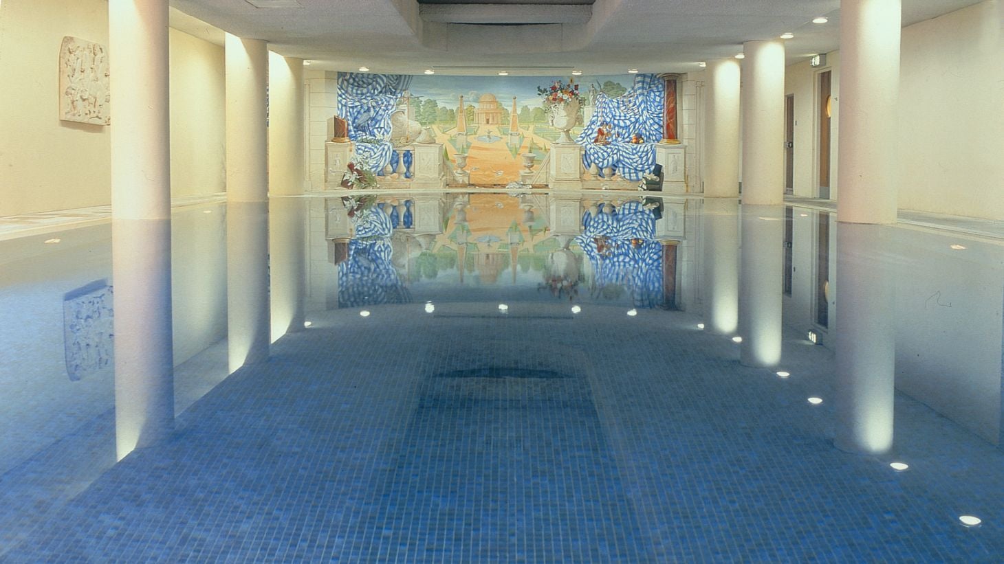A peaceful swimming pool at The Spa at The Merrion, Dublin.