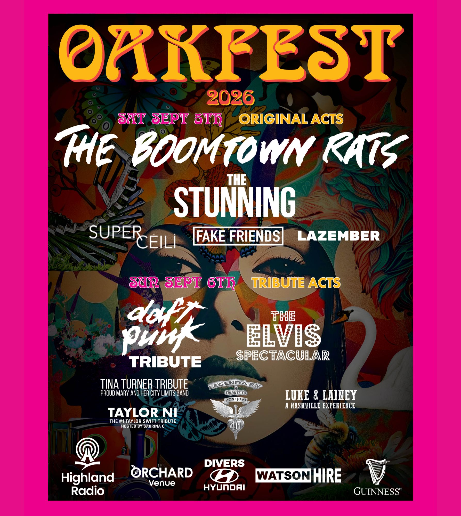 Oakfest 2026 festival lineup