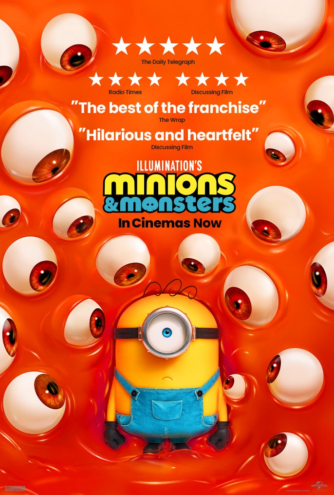 Fresh off the worldwide blockbuster success of summer 2024’s Despicable Me 4, Illumination expands its joyful animated universe with a riotous new chapter, featuring all-new characters: Minions & Monsters.
