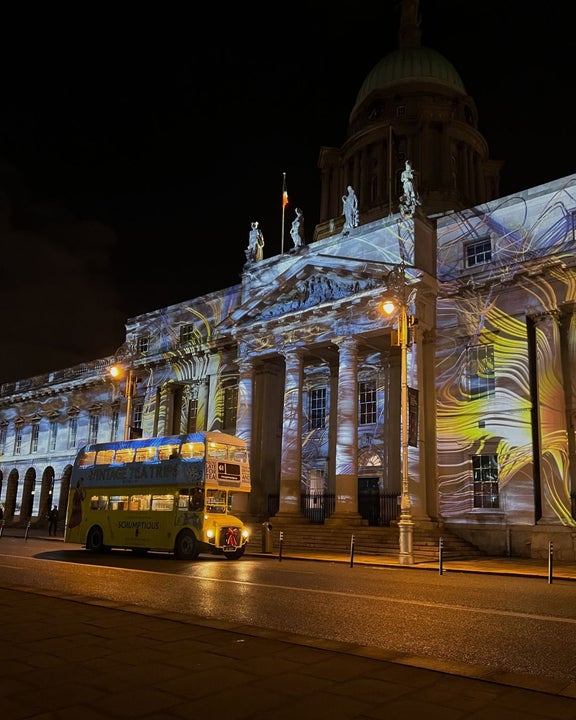 Vintage Tea Trips Christmas Lights Trip