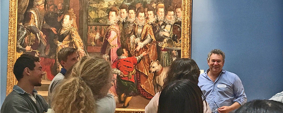 Dublin Decoded guests at the National Gallery