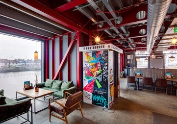 A view of BrewDog Outpost Dublin interior bar area