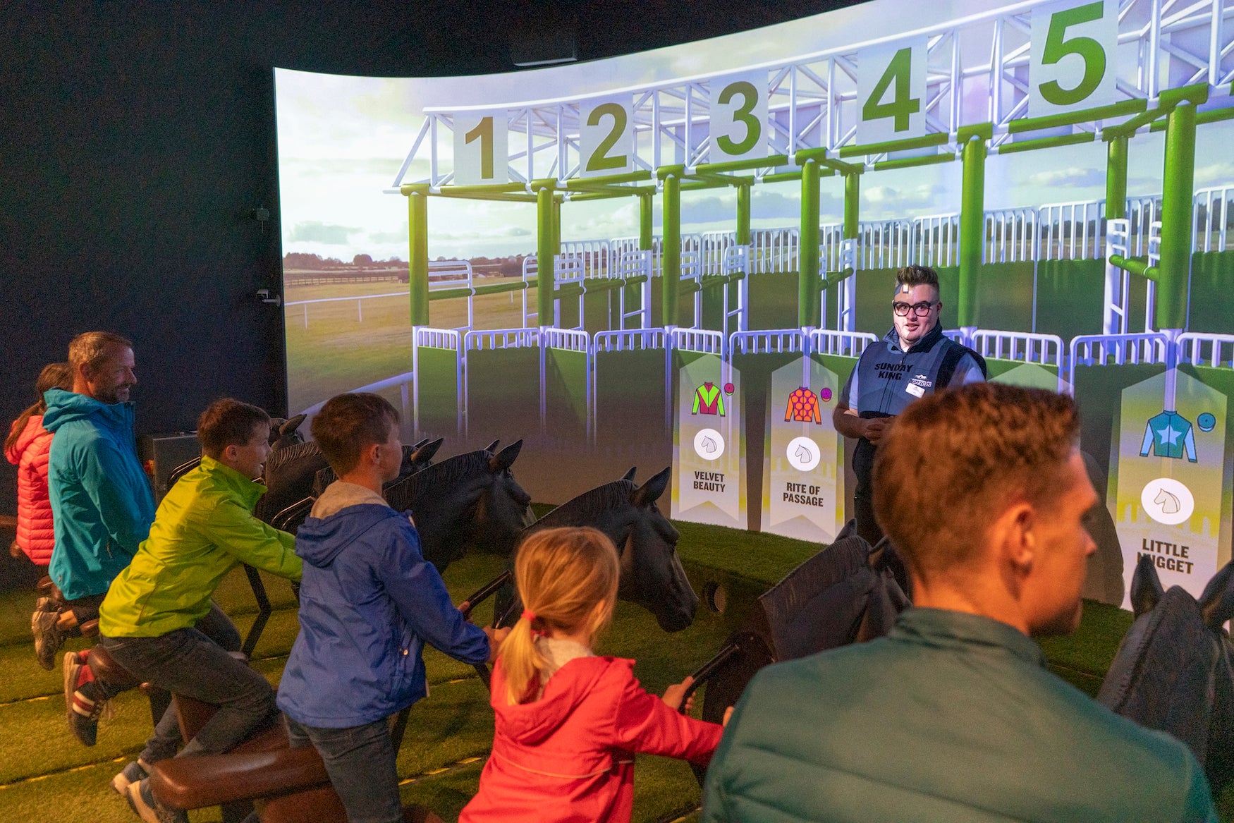 The Irish Racehorse Experience at the Irish National Stud and Gardens in Kildare