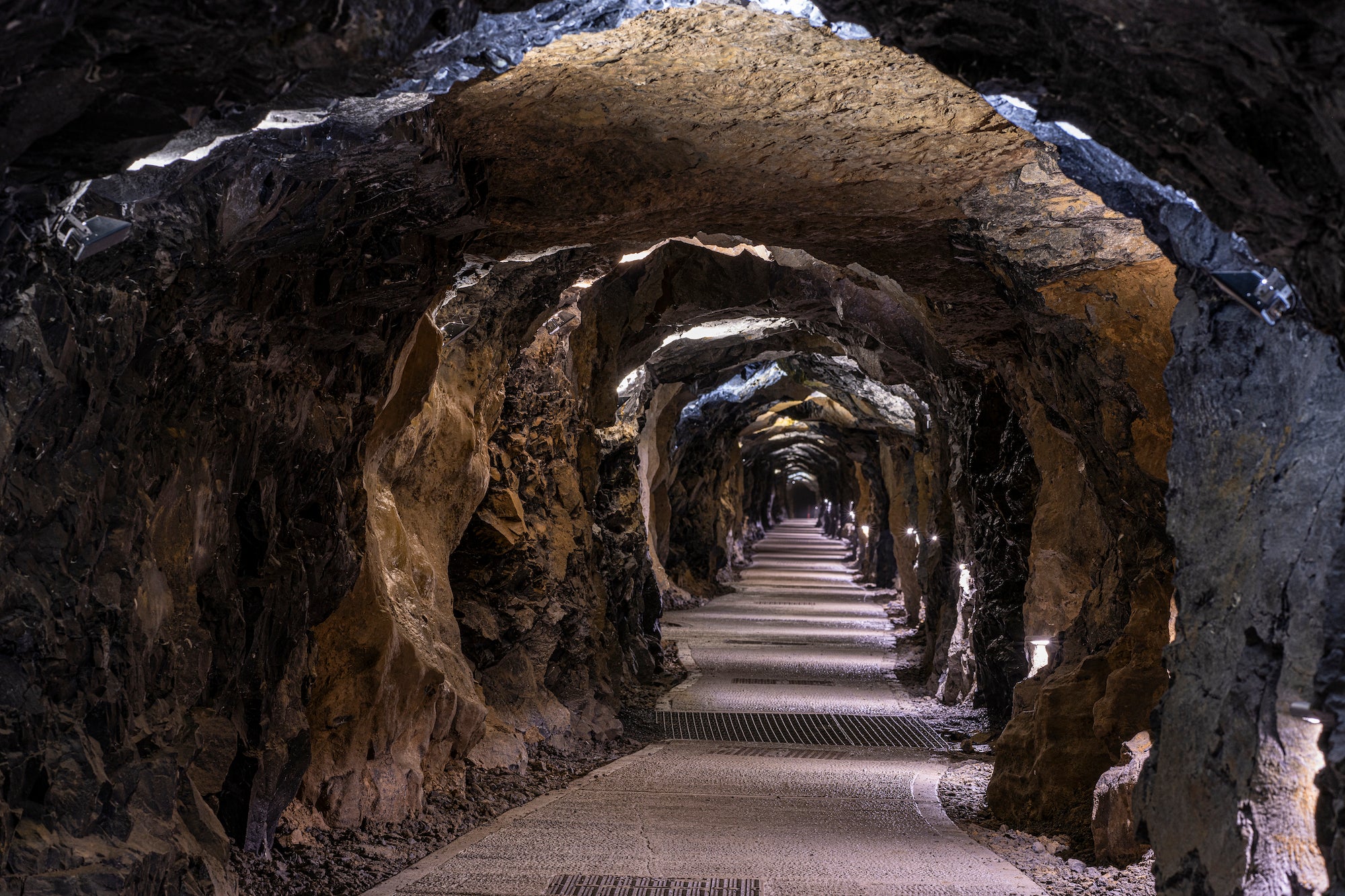 Passages in Aillwee Cave in Co Clare