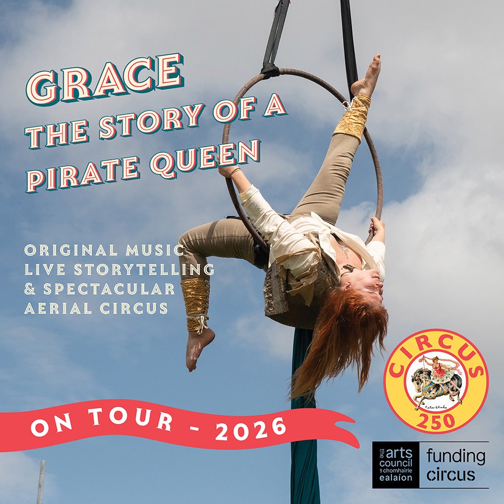 Aerial hoop act flies high